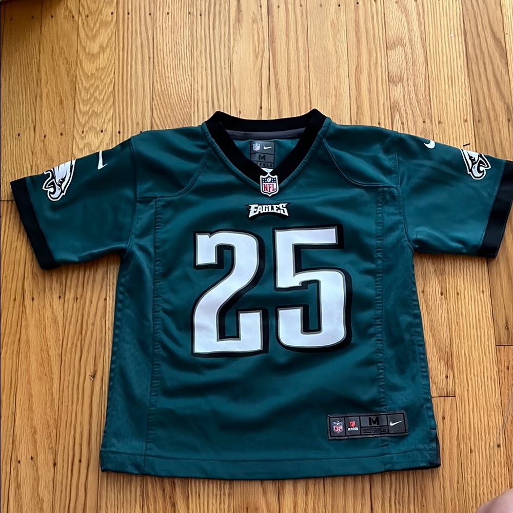 Nike Green and Black Sports Jersey